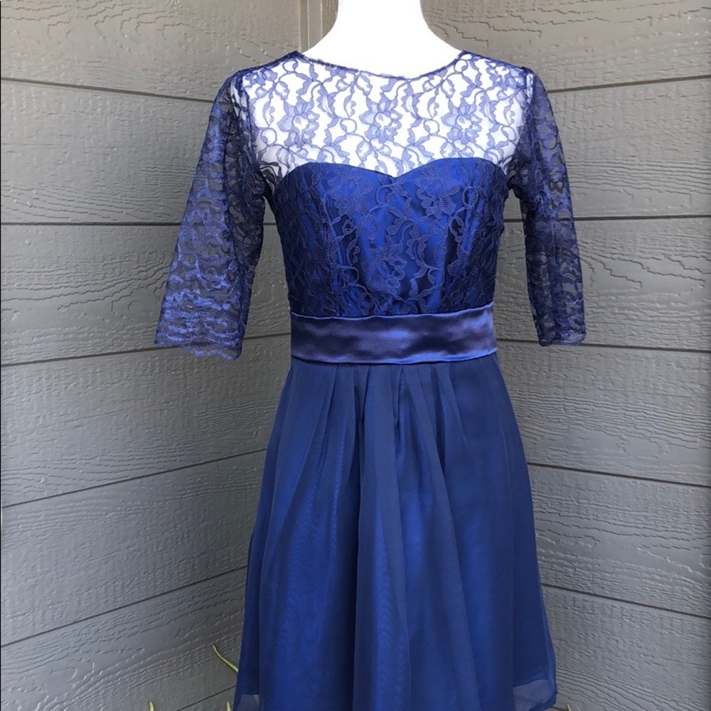 Vintage Blue formal dress